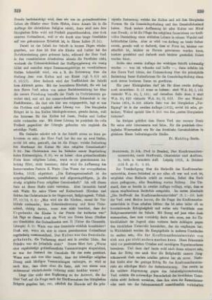 330-332 [Rezension] Steinbeck, Johannes, Der Konfirmandenunterricht nach Stoffwahl, Charakter und Aufbau