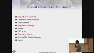 One year of open governance for OTB: thoughts and context