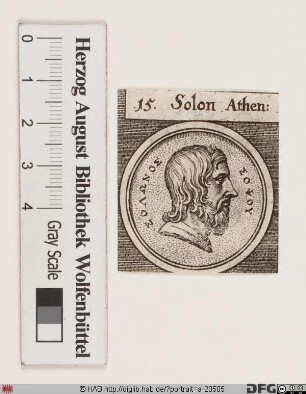 Bildnis Solon von Athen
