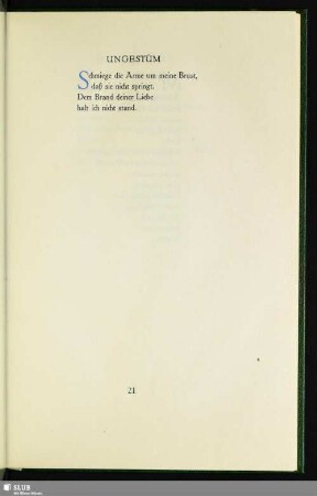 Ungestüm