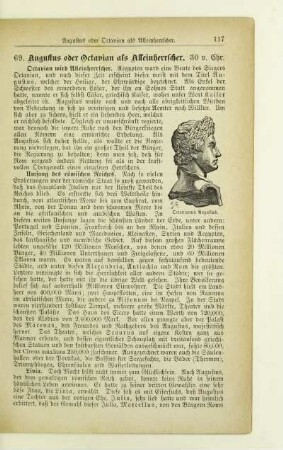 69. Augustus oder Octavian als Alleinherrscher. 30 v. Chr.