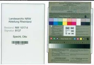 Entnazifizierung Otto Specht , geb. 27.07.1906 (Behoerdenangestellter)