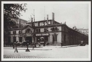 Ansichtskarte Markthallen-Eingang, Marheinekeplatz 15