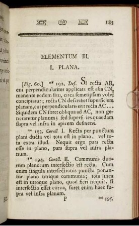 Elementum III.