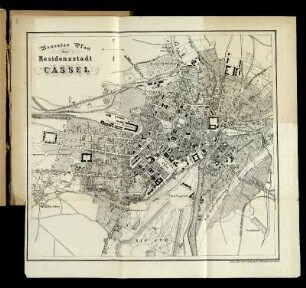 Neuester Plan der Residenzstadt Cassel