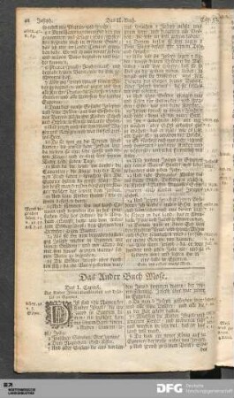 Das Ander Buch Mose.