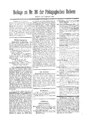 Netzzeichnen : (Fortsetzung aus dem Hauptblatt) ; Beilage zu Nr. 36 der Pädagogischen Reform