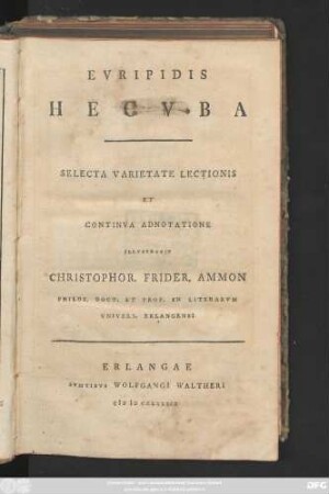 Evripidis Hecvba