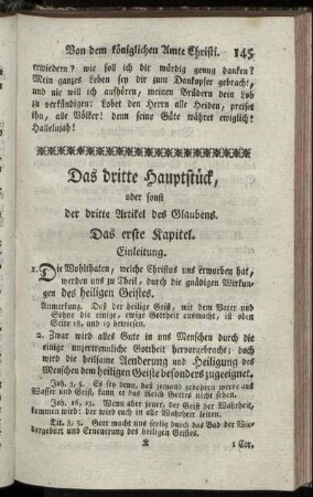 Das dritte Hauptstueck, oder sonst der dritte Artikel des Glaubens
