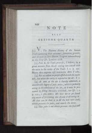 NOTE ALLA SEZIONE QUARTA.