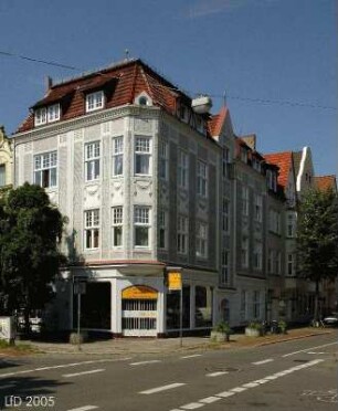 Bremen, Neustadt, Lahnstraße 27 & 29 & 31 & 33, Delmestraße 21, Donaustraße 4