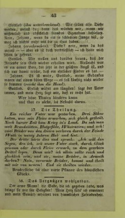 57. Die Theilung