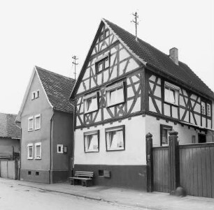 Fachwerkwohnhaus; Echzell, Wiesengasse 7