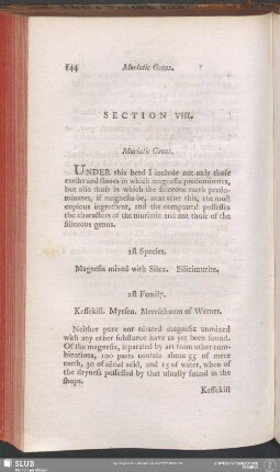 Section VIII. Muriatic Genus