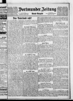 Dortmunder Zeitung. 1874-1939