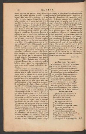 Cuñas para "El Zipa."