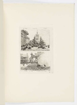 Les Forets - l’Algérie - le bœuf - le pavillon de la Norwège, Blatt 11 der Folge "L’Exposition Universelle 1878"