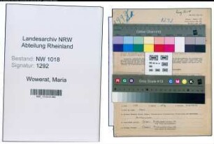Entnazifizierung Maria Wowerat , geb. 15.05.1909 (Studienassessorin)