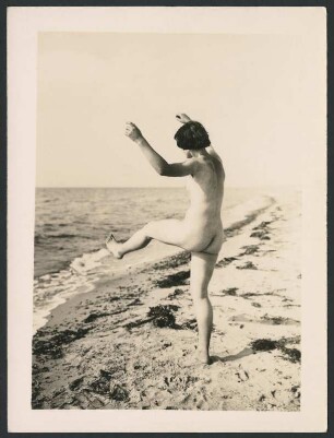 Bewegungsstudie am Strand