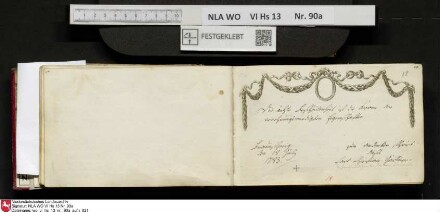 Stammbuch des Ernst Philipp Ludwig Zellmann (1763-1795) aus
                           Braunschweig