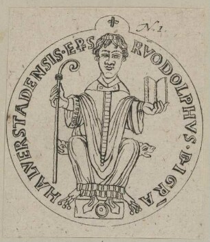 Bildnis des Rudolph, Bischof von Halberstadt