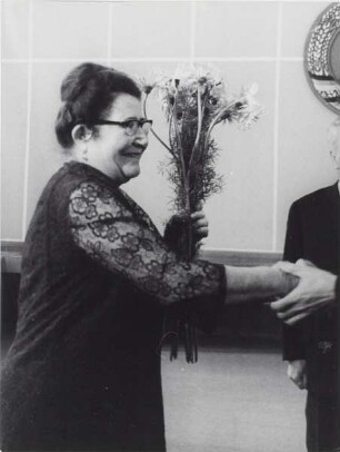 Wilhelmine Schirmer-Pröscher, Alterspräsidentin der Volkskammer