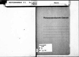 Zivilstandsregister der Juden der Gemeinde Siddinghausen, Kreis Büren (und Duplikate) (GHT 1815-1821) (Gemeinde: Siddinghausen)
