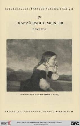 IV. Französische Meister