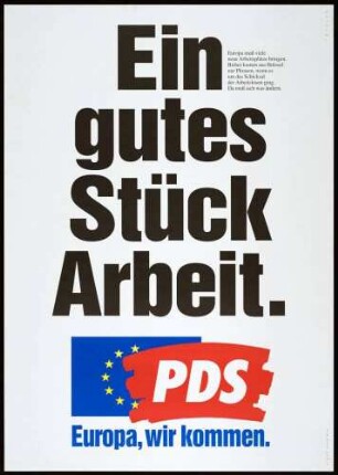PDS, Europawahl 1999