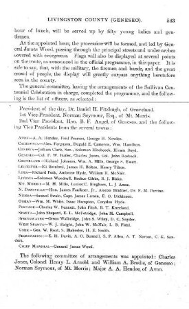 Committees and Officers.