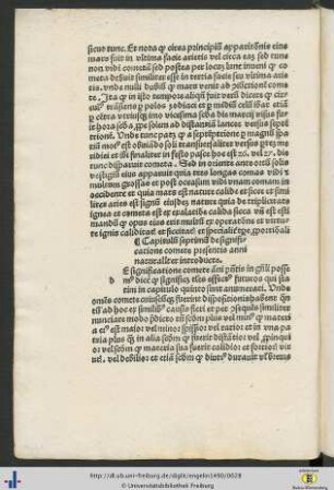 Capitulum septimum de significatione comete presenti anni naturaliter introducte.