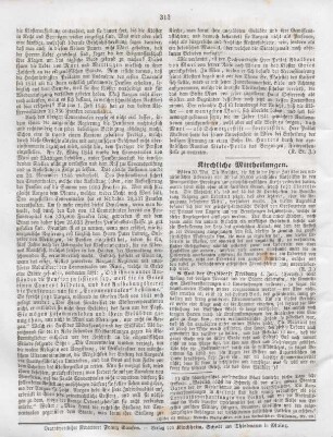 312 Kirchliche Mittheilungen