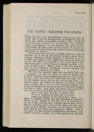 Cap. XXXVII. Kräuter und Steine.