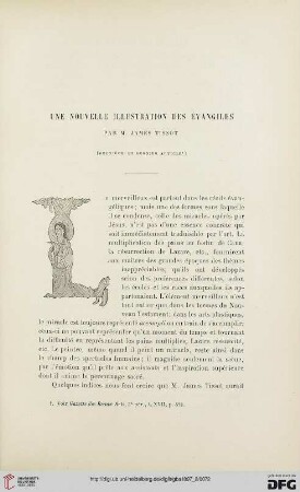 3. Pér. 18.1897: Une nouvelle illustration des évangiles par M. James Tissot, 2