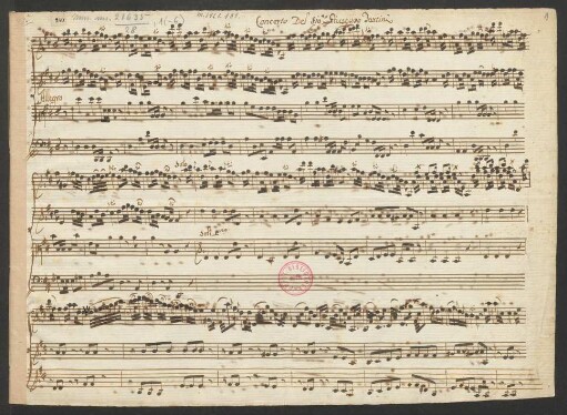 Konzerte; strings; D-Dur; CapT 555/107; D 35