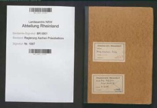 Konzept und Material zum wirtschaftlichen Lagebericht für die Monate April – Mai 1937 und Juni – Juli 1937 einschl. Lagebericht des Regierungs-Präsidenten Köln.