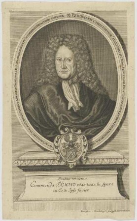 Bildnis des Ferdinandus Christophorus Harpprecht