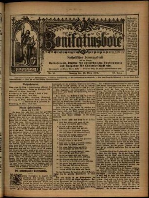 Ausgabe vom Sonntag, den 10. März 1918.