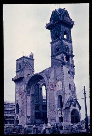 Abbruch Ged.-Kirche 28.9.56.