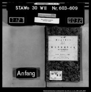Zivilstandsregister Parsau (Kanton Vorsfelde)