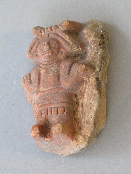 Clay figure (vessel fragment)