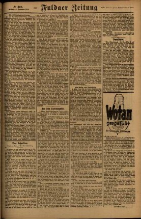 Zweite Ausgabe vom Freitag, den 05. Dezember 1919.