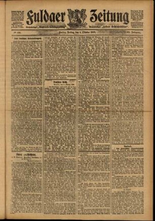 Ausgabe vom Freitag, den 06. Oktober 1905.