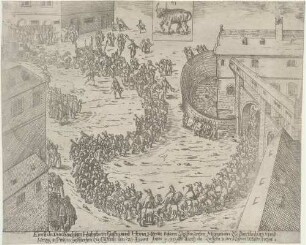 Einrit des Durchleuchtigen Hochgeboren Fursten unnd Herren, Herren Iohann Sigismundus Margraven zu Brandenburg unnd/ Herzog in Preusen Gescheehen zu Cüstrin den 21. Junni Anno j 95 Als durch die Ziffern in der Histori Weitter erclert.