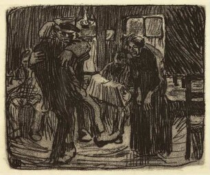 Kollwitz, Käthe: Hamburger Kneipe