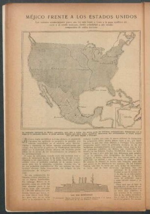 Méjico frente a los Estados Unidos