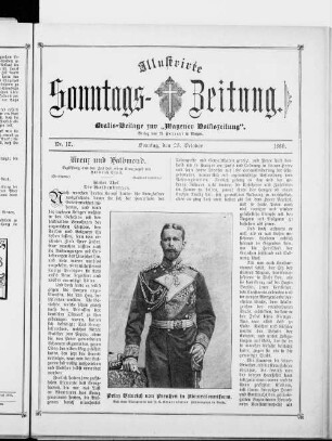 Illustrierte Sonntags-Zeitung. 1895-1917