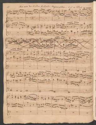 Nun komm der Heiden Heiland; org; g-Moll; BWV 661