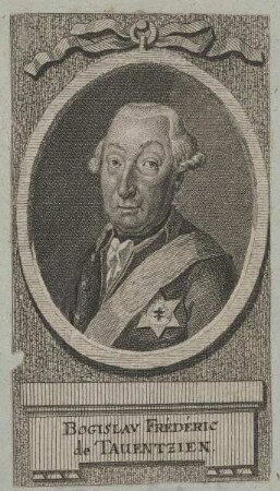 Bildnis des Bogislav Frederic de Tauentzien