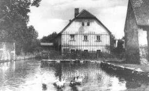 Malschwitz-Pließkowitz. Ehem. Mühle. um 1910, Ansichtskarte, Repro